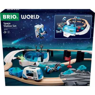 SPACE STATION SET ferrovia SPAZIALE trenino BRIO world SPAZIO età 3+