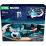 SPACE STATION SET ferrovia SPAZIALE trenino BRIO world SPAZIO età 3+