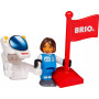 SPACE STATION SET ferrovia SPAZIALE trenino BRIO world SPAZIO età 3+