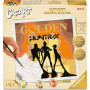 CREART kit artistico TREND ravensburger GOLDEN oro e glitter K POP DEMON HUNTERS età 12+