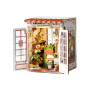 SECRET BLOOMY NOOK diy BOOKNOOK & WONDERLAND rolife IN LEGNO robotime TGE04 età 14+