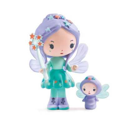 BELLE & LULE fate TINYLY action figure DJECO in resina DJ06934 miniatura SNODABILE età 5+