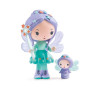 BELLE & LULE fate TINYLY action figure DJECO in resina DJ06934 miniatura SNODABILE età 5+