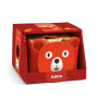 SOFTISHAPE morbido GIOCO DI INCASTRI in legno DJECO orso rosso DJ06492 età 12 mesi +