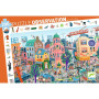 PUZZLE observation LA CITTA' the city 200 PEZZI djeco DJ07515 età 6+