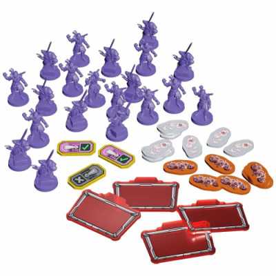 DELUXE TOKEN PACK espansione per UNMATCHED ADVENTURES teenage mutant ninja turtles MANCALAMARO età 9+