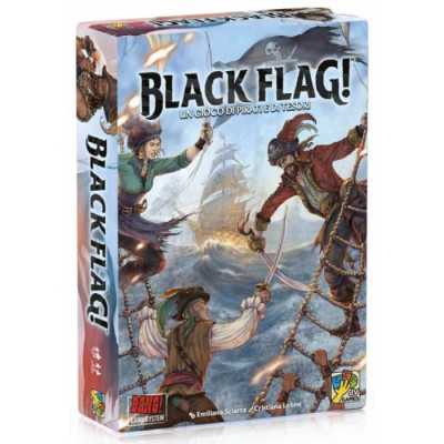 BLACK FLAG gioco da tavolo DI PIRATI E TESORI dv giochi IN ITALIANO età 10+
