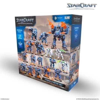 STARCRAFT set di miniature STARTER SET archon studio TERRAN età 14+