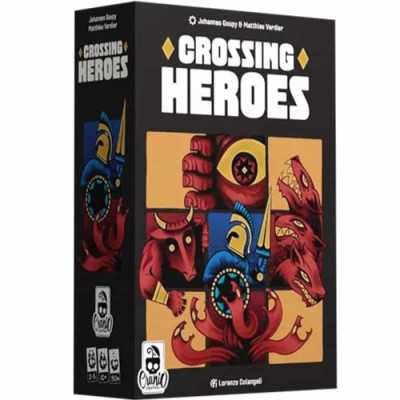 CROSSING HEROES gioco da tavolo CON LE CARTE cranio creations IN ITALIANO età 10+