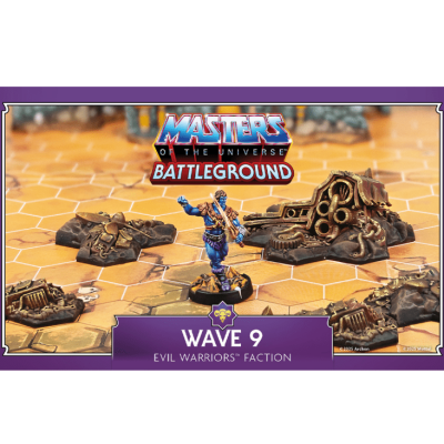 FAZIONE MASTERS OF THE UNIVERSE espansione WAVE 9 in italiano EVIL WARRIORS età 14+
