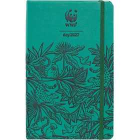 AGENDA 2027 panini WWF giornaliera DAY green VERDE cm 13x21