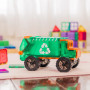 MEGA RECYCLING TRUCK costruzioni magnetiche TILETEK plastica trasparente 14 PEZZI tridimensionale TRANSPORT SET età 3+