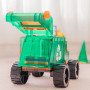 MEGA RECYCLING TRUCK costruzioni magnetiche TILETEK plastica trasparente 14 PEZZI tridimensionale TRANSPORT SET età 3+