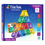 SQUARE TILES costruzioni magnetiche TILETEK plastica trasparente 36 PEZZI tridimensionale EXPANSION PACK età 3+