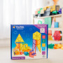 GEOMETRIC TILES costruzioni magnetiche TILETEK plastica trasparente 38 PEZZI tridimensionale EXPANSION PACK età 3+