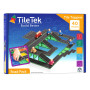 TILE TOPPERS costruzioni magnetiche TILETEK in plastica e legno 40 PEZZI tridimensionale ROAD PACK età 3+
