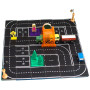TILE TOPPERS costruzioni magnetiche TILETEK in plastica e legno 40 PEZZI tridimensionale ROAD PACK età 3+