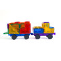 CAR PACK costruzioni magnetiche TILETEK in plastica 28 PEZZI tridimensionale TRANSPORT età 3+