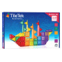 BUILDERS SET costruzioni magnetiche TILETEK in plastica 110 PEZZI tridimensionale 3D KIT età 3+