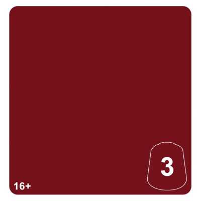 CARMINE BLADES 3 colore WARHAMMER TONE PRO paint BOCCETTA DA 12 ML età 16+