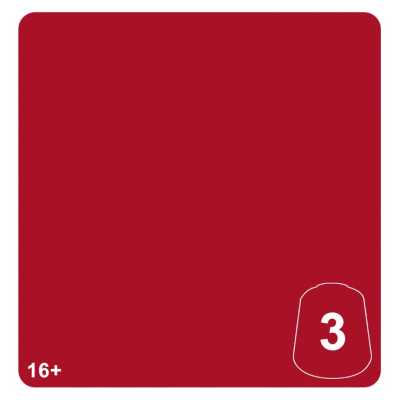 BLOODTOOF RED 3 colore WARHAMMER TONE PRO paint BOCCETTA DA 12 ML età 16+