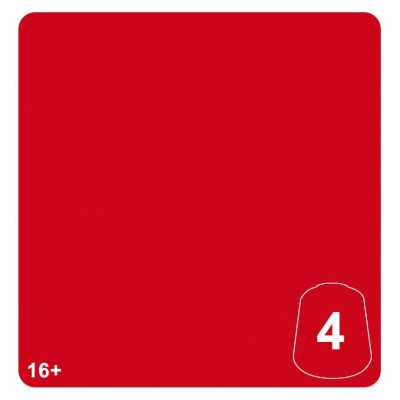 BLOODTOOF RED 4 colore WARHAMMER TONE PRO paint BOCCETTA DA 12 ML età 16+