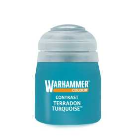 TERRADON TURQUOISE colore CONTRAST Warhammer BLU base ombreggiatura lumeggiatura 18ML