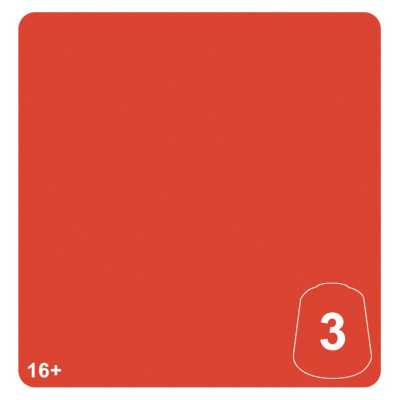 CHOTEC ORANGE 3 colore WARHAMMER TONE PRO paint BOCCETTA DA 12 ML età 16+