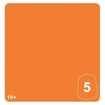 CHOTEC ORANGE 5 colore WARHAMMER TONE PRO paint BOCCETTA DA 12 ML età 16+