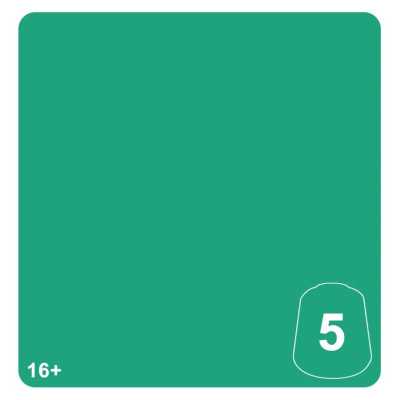 GREEN MORKSHROOM 5 colore WARHAMMER TONE PRO paint BOCCETTA DA 12 ML età 16+