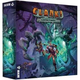 CLANK CATACOMBS gioco da tavolo DI AVVENTURA devir IN ITALIANO età 13+