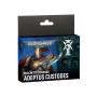 PACCHETTO COMANDO set di carte e indicatori ADEPTUS CUSTODES warhammer 40k IN ITALIANO età 12+