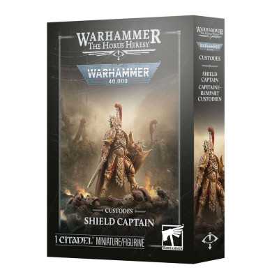 CAPITANO SCUDO shield captain CUSTODES warhammer 40k THE HORUS HERESY età 12+