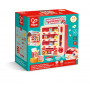 VENDING MACHINE snack & surprise station HAPE playset 32 PEZZI gioco di imitazione DISTRIBUTORE AUTOMATICO età 3+