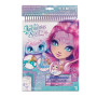 ALBUM DA DISEGNO set creativo NEBULOUS STARS kit artistico CRISTALIA E AGATHA età 7+