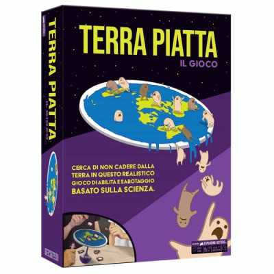 TERRA PIATTA il gioco PARTY GAME asmodee IN ITALIANO età 8+