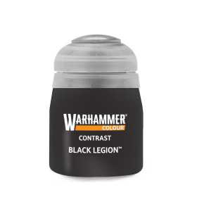 BLACK LEGION colore CONTRAST Warhammer NERO base ombreggiatura lumeggiatura 18ML