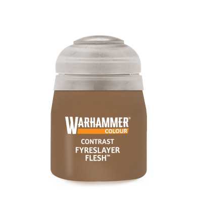 FYRESLAYER FLESH colore CONTRAST Warhammer base ombreggiatura lumeggiatura 18ML