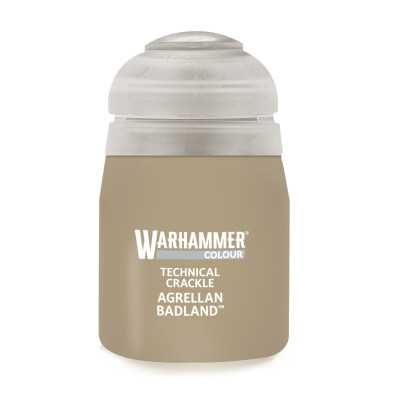 AGRELLAN BADLAND colore TECHNICAL Warhammer 24ML acrilico EFFETTO SUOLO ARIDO