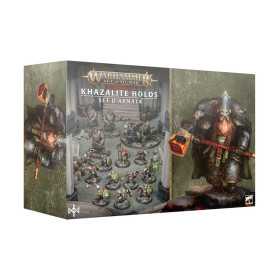 KHAZALITE HOLDS set d'armata delle rocche ARMY SET warhammer AGE OF SIGMAR games workshop IN ITALIANO età 12+