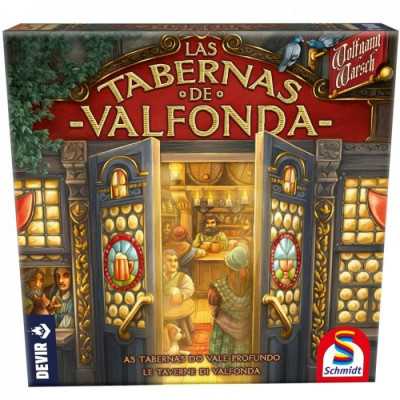 LE TAVERNE DI VALFONDA gioco da tavolo GESTIONALE devir IN ITALIANO età 12+