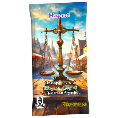 MERCANTI espansione per KINGDOM LEGACY cranio creations IN ITALIANO età 14+