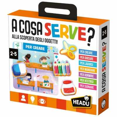 A COSA SERVE? gioco educativo HEADU per bambini IN ITALIANO età 2+