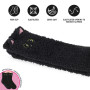CALZINI antiscivolo CALZE animali GATTO NERO bambini LEGAMI kids IT'S A MATCH