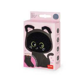 CALZINI antiscivolo CALZE animali GATTO NERO bambini LEGAMI kids IT'S A MATCH