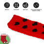CALZINI antiscivolo CALZE animali COCCINELLA adulti LEGAMI adult IT'S A MATCH