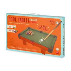 BILIARDO DA TAVOLO vintage memories LEGAMI gioco CLASSICO portatile POOL TABLE età 6+