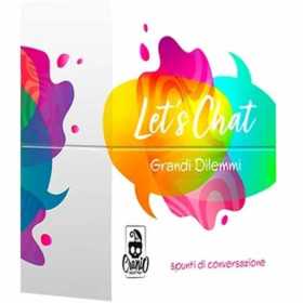 LET'S CHAT GRANDI DILEMMI gioco da tavolo PARTY GAME cranio creations IN ITALIANO età 14+