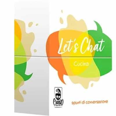 LET'S CHAT CUCINA gioco da tavolo PARTY GAME cranio creations IN ITALIANO età 15+