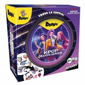 DOBBLE KPOP DEMON HUNTERS gioco da tavolo PARTY GAME asmodee IN ITALIANO età 6+